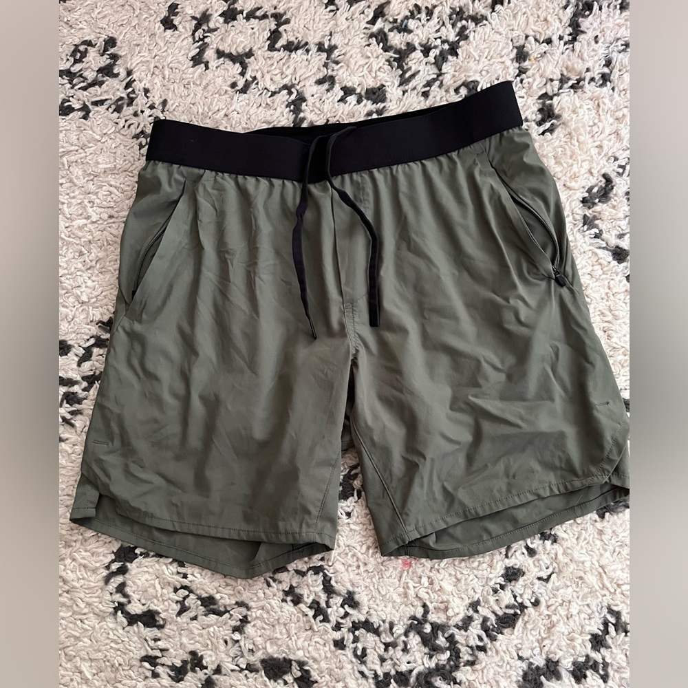 Ten Thousand Tactical Short - Green  (Liner) 7" Size Medium - Worn Once